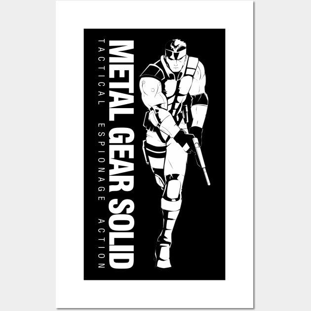 Metal Gear Solid Graphic Wall Art by CoolDojoBro